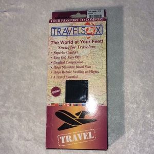 TravelSox L Navy travel socks. Unisex